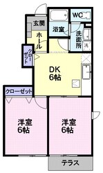 エクセレントヴィラ　Ａの物件間取画像